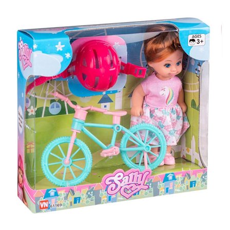 Sally Dukke med Cykel