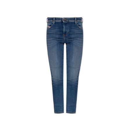 Diesel, 2015 Babhila jeans Blauw, Dames, Maat:W31 L30,Katoen