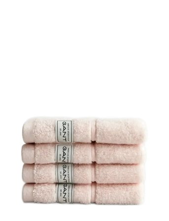 GANT Premium Towel 30X30 4-Pack - Pink - 30X30
