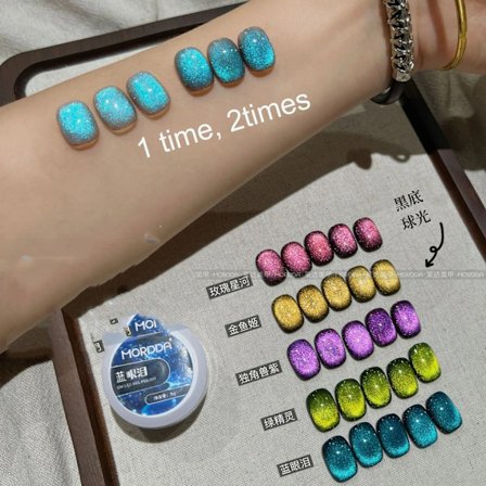 XEIJAYI Rosa Kattöga Gel Nagellack Keramisk Magnetisk Gel UV Semi-permanent Emaljer Lack Nagelmaterial För Professionella Gel