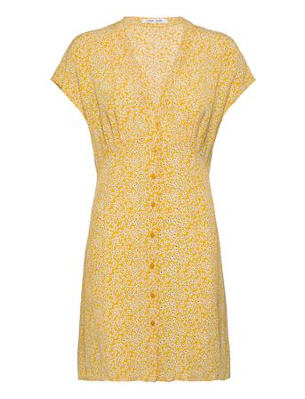 Valerie Short Dress Aop 10867 Yellow Samsøe Samsøe