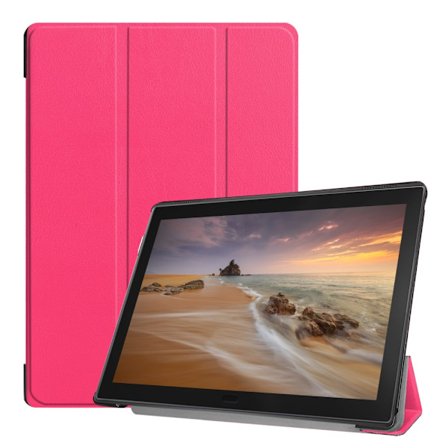 Tri-fold Fodral till Lenovo Tab E10 - Rose