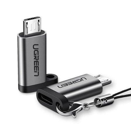 Ugreen USB-C to Micro-USB Adapter - Grey