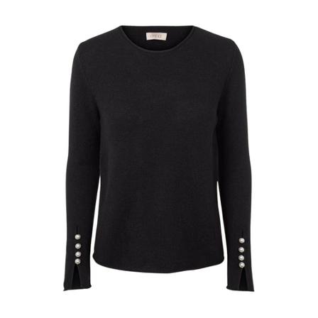 O'tay Round-neck Knitwear , Zwart , Dames , Maat: L Truis