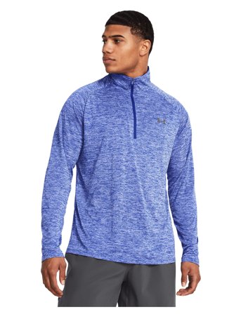Under Armour Ua Tech 2.0 1/2 Zip - Blue - XXL