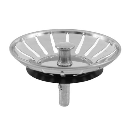 Diameter 78mm Rostfritt stål Diskbänk Silpropp Avfallsplugg Diskbänksfilter