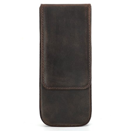 Aitoa nahkaa oleva case , case , kynäkotelo