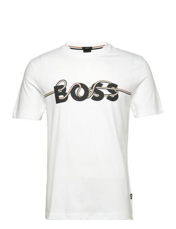 Tessler 178 T-shirts Short-sleeved Valkoinen BOSS