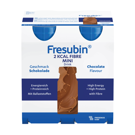 Fresubin 2kcal Fibre Drink sjokolade, 4x125 ml