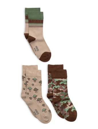 minipop | Minipop Season Bamboo Socks 3 Pcs | 27/30