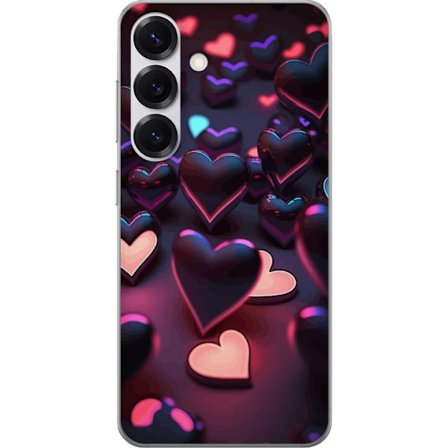 Yhteensopiva Puhelinkuori Samsung Samsung Galaxy S25 KeskiyönSydämet
