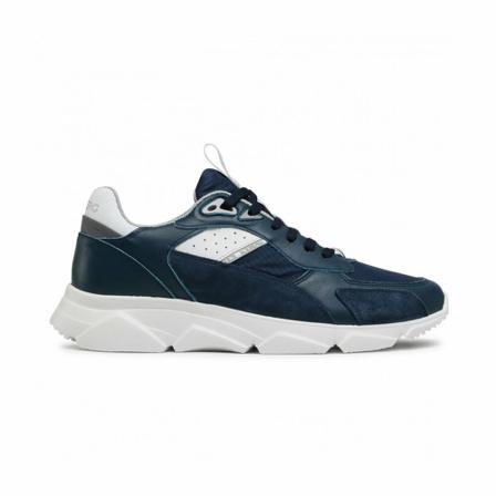 Iceberg Sneakers Basses in Cuir , Blauw , Heren , Maat: 43 EU