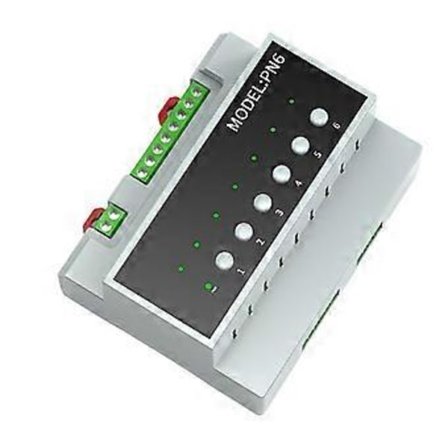 Tuya Smart Zigbee 6CH Relekytkinmoduuli Kaukosäädin Laitteen Ohjausmoduuli Tukee 3-Tiekytkintä