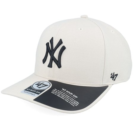 47 Brand - MLB Beige adjustable Cap - New York Yankees Cold Zone Mvp Dp Bone/Black Adjustable @ Hatstore