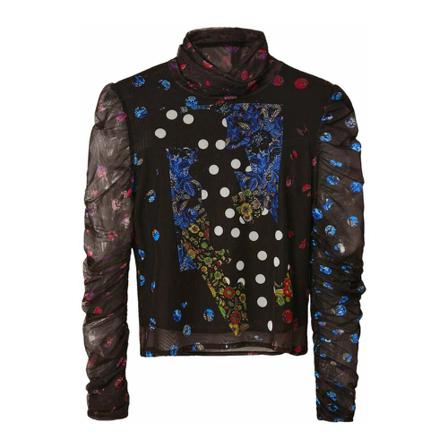 Desigual, Tops Czarny, Kobieta, Rozmiar: XL