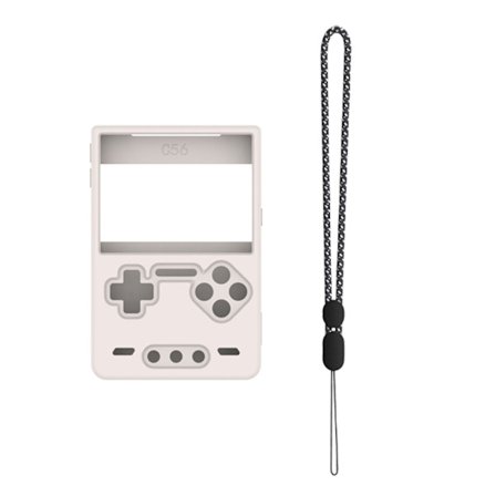 Gamepad-hus Silikonebeskyttercover med snor til Trimui Brick-konsol Ridsefast skalbeskyttelsesærme