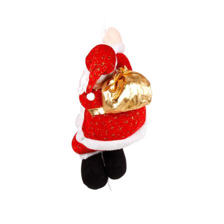 Christmas Santa Claus Dekor Hemmakontoret Klättring På Rep Hängande