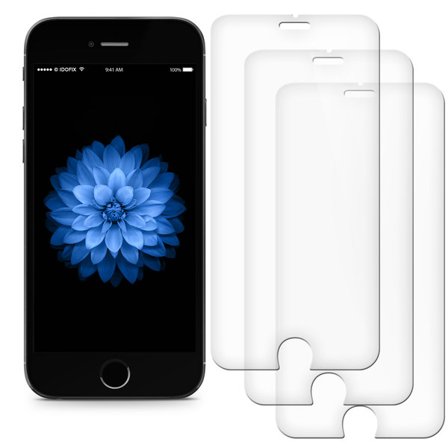 3-PACK SKALO Härdat glas iPhone 7/8 skärmskydd