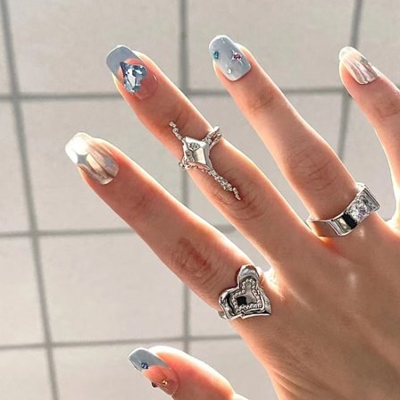 Fake Nails Square Head 1 1