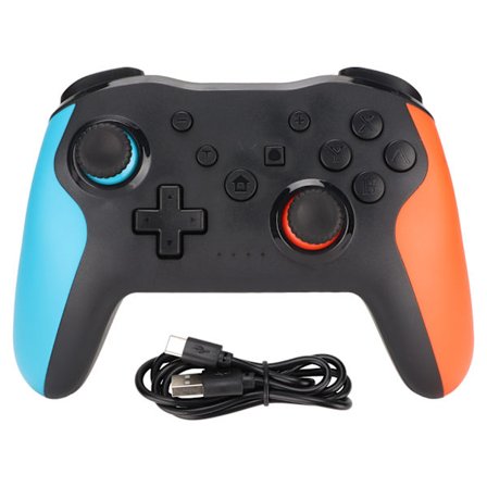 Trådløs controller Bluetooth Gamepad med Turbo 6 akser Gyroskop Vibration N til Switch til PS3 til PC til Android