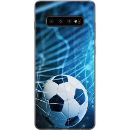 Samsung Galaxy S10 Deksel / Mobildeksel - Fotball
