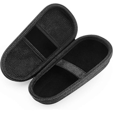 Uusi, sopiva kotelo Braun Series 3/5/7/9 -sarjan parranajokoneille, kova matkakotelo (musta)