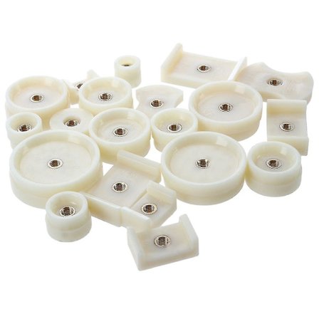 Pakke med 20 Ur Bagside Presseværktøjer Ur Reparationssæt Runde og Rektangulære