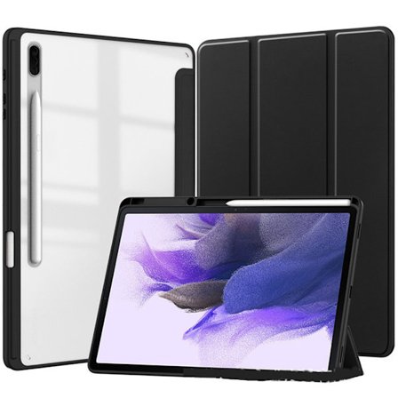 TAB S10 FE Plus 13,1-tuumainen tablettikotelo, akryylinen tablettikotelo (musta)