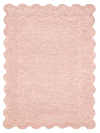 Groot Clara Vloerkleed - Oudroze 300X400 Wol