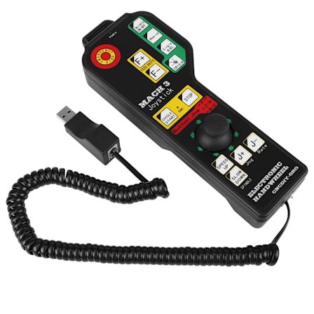 CNC Graveringsmaskin Håndkontroller USB-kontakt 6 Akse Kontroll for Mach3 - (Knappfarge Tilfeldig) 1 Stykke