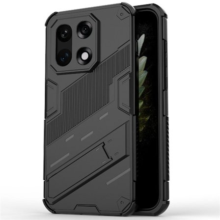 SKALO OnePlus 15 Armor Hybrid Punk Cover - Sort