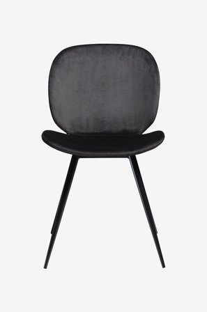 DAN-FORM - Cloud stol, 2-pakning - Svart - Stoler - Fra Homeroom