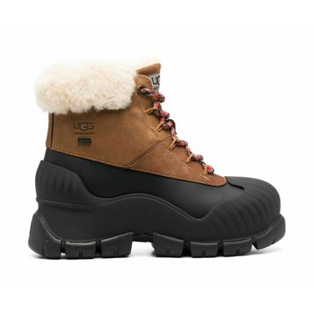Ugg, Lace-up Boots Brązowy, Kobieta, Rozmiar: 37 EU