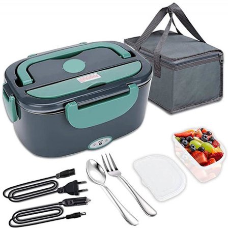 Elektrisk matlåda med värmefunktion 3-i-1 för bil, lastbil och arbete