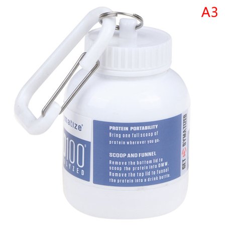 Bärbar proteinpåfyllningsbar flaska mjölkbehållare lagringsfoder