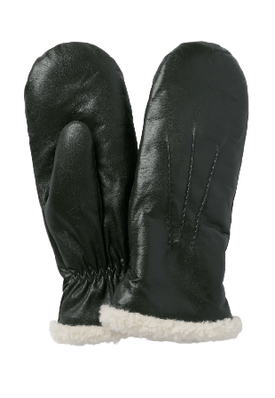 Å WOMAN Tumvantar i skinn GUN Vantar & handskar Grön 8