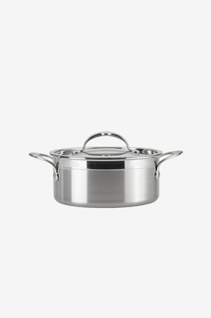 Hestan - Gryde ProBond Diameter 20 cm - Krom - Gryder & kasseroller - Fra Homeroom