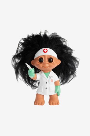 Spring Copenhagen - Lycka till Troll Sjuksköterska 9 cm - Flerfärgad - Dekoration - Från Homeroom