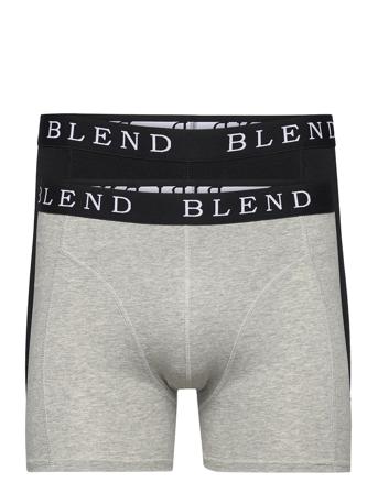 Bhned Underwear 2-Pack Boksershorts Grå Blend