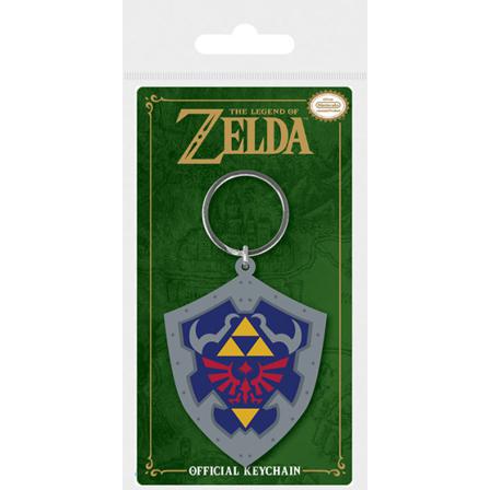 Nyckelring - The Legend Of Zelda (hylian Shield) Multifärg