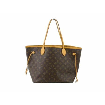 Louis Vuitton Vintage Pre-owned Neverfull MM Monogram Taske Brun, Dame Vintage Tasker, Størrelse: ONE Size
