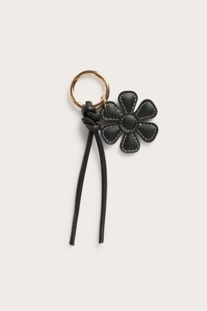 Kappahl | Breloczek do kluczy, z imitacji skóry Czarne ONE SIZE | Czarne