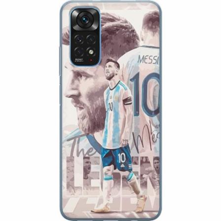 Xiaomi Redmi Note 11s Genomskinligt Skal Messi