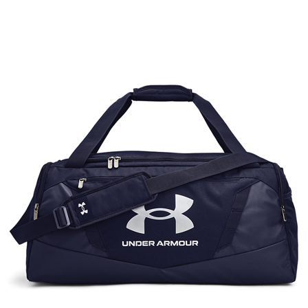 Under Armour UA Undeniable 5.0 Duffle Medium, Midnight Navy/Metallic Silver