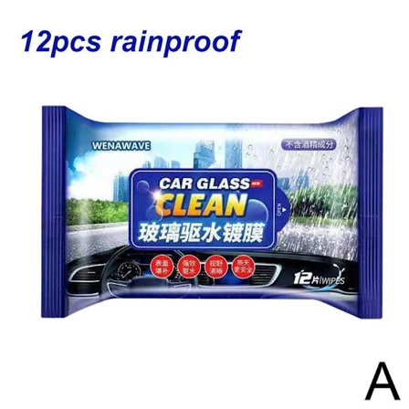 12st Bil Anti-dim Wipes Vindruta Backspegel Supply Rainp