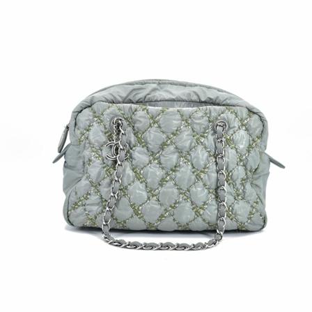 Chanel Vintage, Pre-owned Matelassée Bag Groen, Dames, Maat:ONE Size