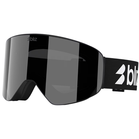 Bliz Flow Matte Black / Smoke Silver Mirror