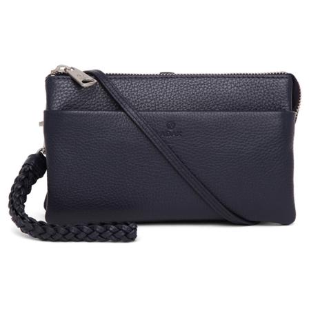 Adax Cormorano Nellie clutch med lang strop Blå, Dame, Størrelse: ONE Size