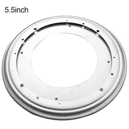 5.5/8/9/12 tum Rund Formad Kullager Metall Roterande Vridplatta