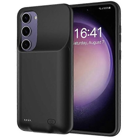 Kompatibel til Samsung Galaxy S23 10000mAh Udvidet Batteri TPU+ABS Telefon Bagside Opladningsetui